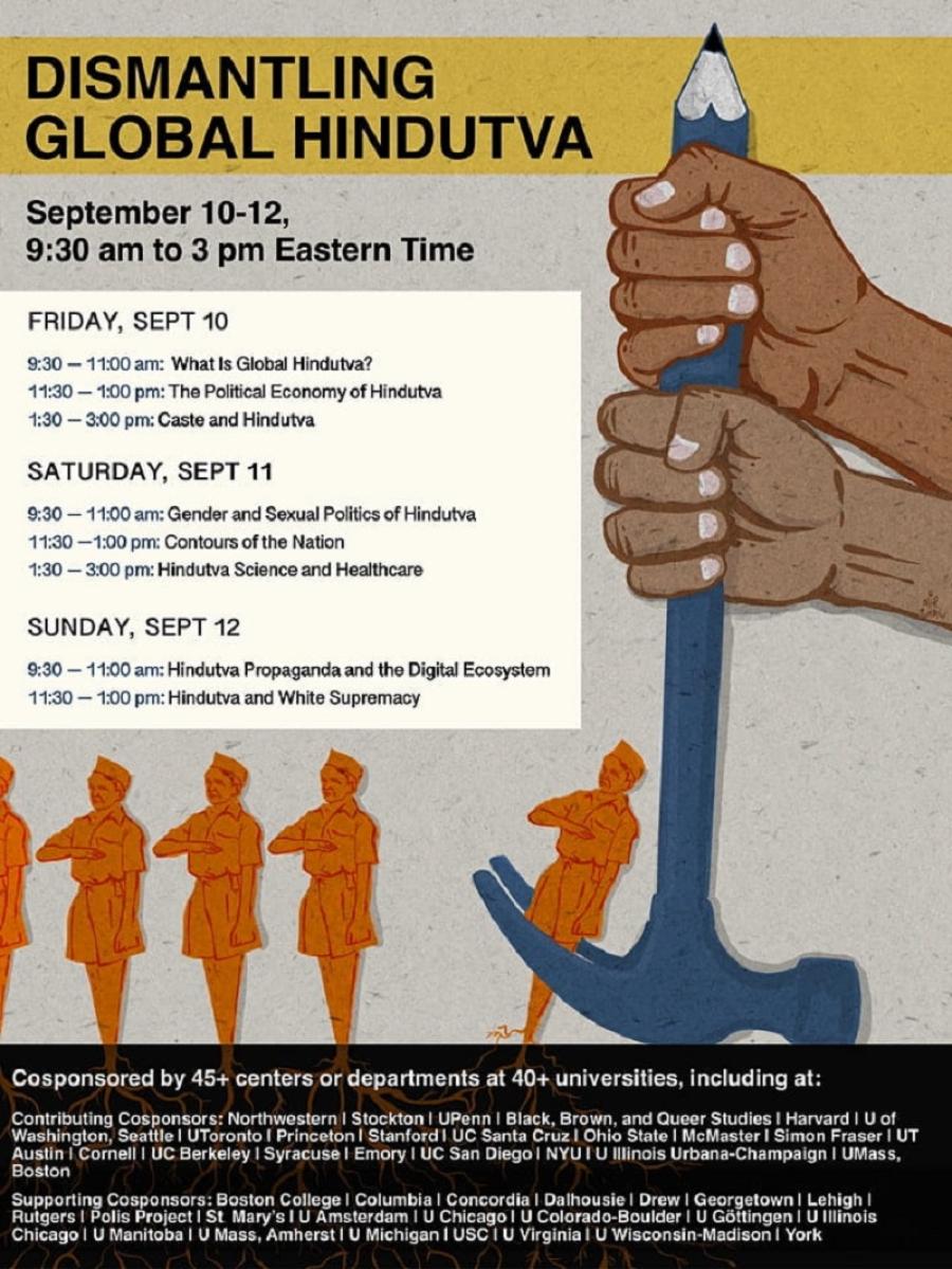 Dismantling Global Hindutva (September 10 - September 12, 2021) Virtual Event